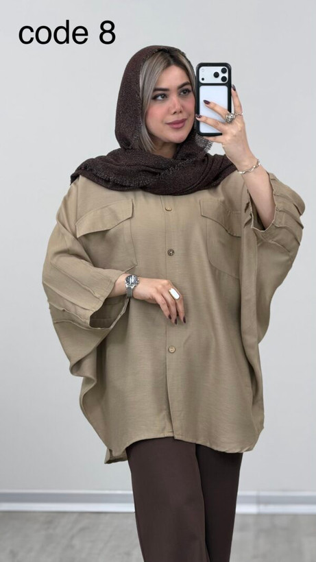 مانتو بابوس کیمونو مدل جاندر علیدسا