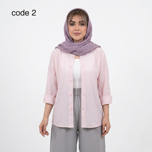 خرید شومیز پری ژاکارد مدل پینار علیدسا