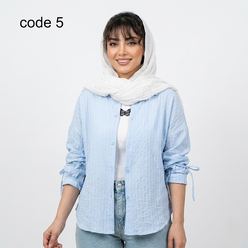 شومیز پری ژاکارد مدل پارلا علیدسا