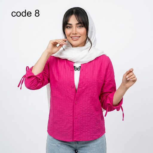 شومیز پری ژاکارد مدل پارلا علیدسا