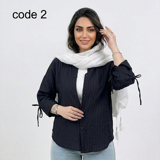 شومیز پری ژاکارد مدل پارلا علیدسا