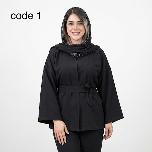 خرید مانتو مازراتی (ویژه محرم) مدل اکلیپس علیدسا
