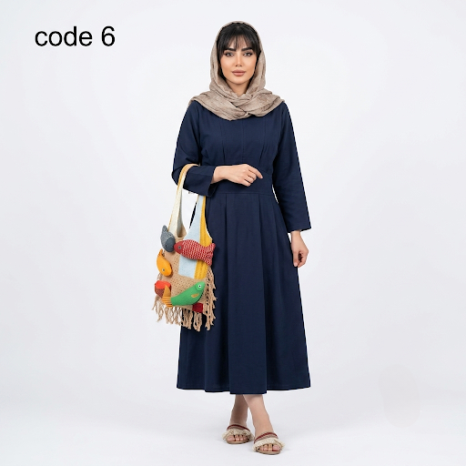 خرید پیراهن لینن مدل ساجده علیدسا
