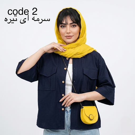 خرید شومیز لینن مدل رسپینا علیدسا