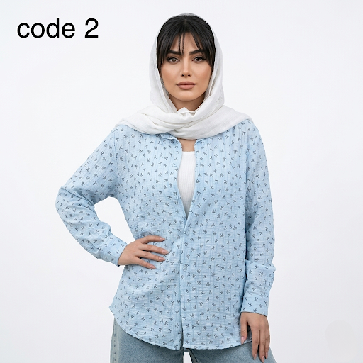 خرید شومیز نخی پاپیونی اوپال علیدسا