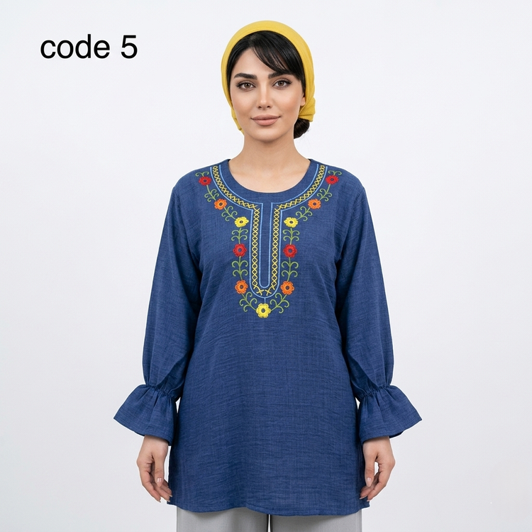 خرید شومیز صوفیا گلدوزی مدل حوریا علیدسا