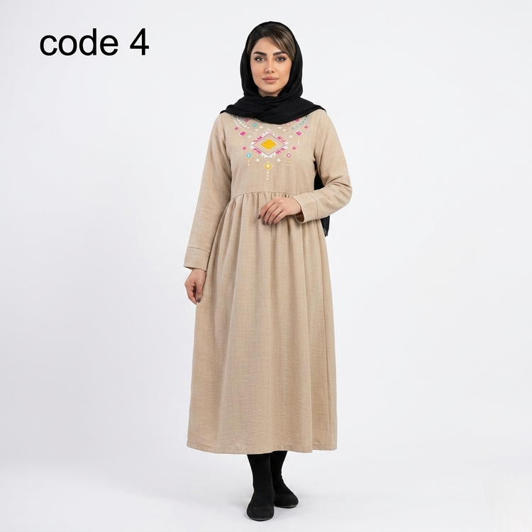 خرید کفتان صوفیا ژاکارد گلدوزی مدل پریناز علیدسا