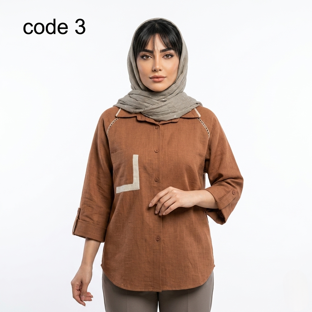 خرید شومیز صوفیا ژاکارد مدل مهدیه علیدسا