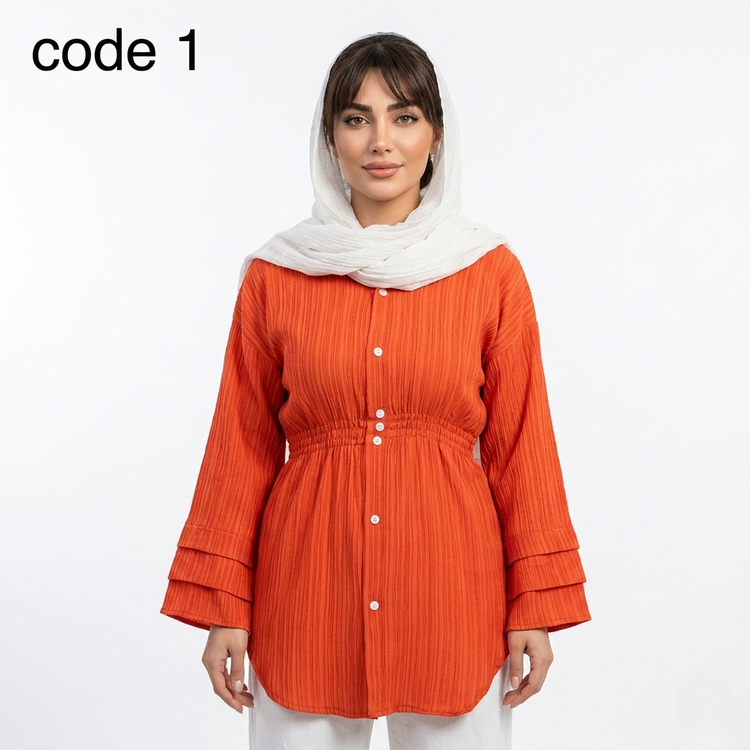 خرید شومیز آیوا مدل درنا علیدسا