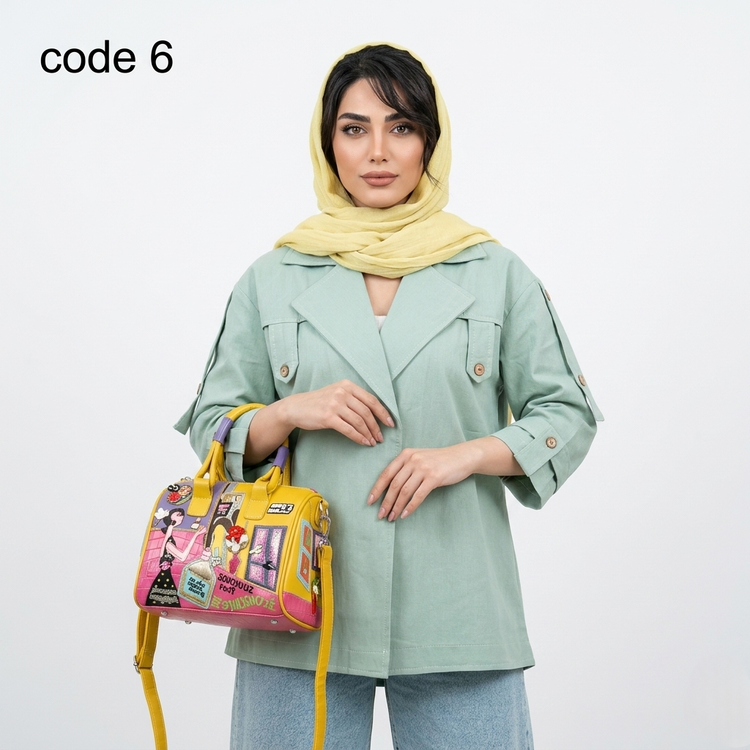 خرید کت لینن مدل یلدا علیدسا