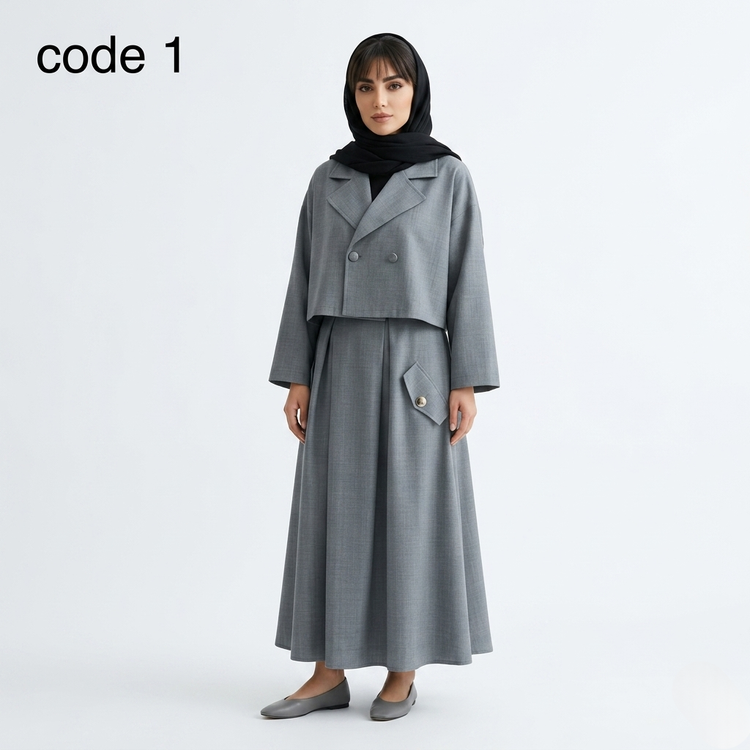 خرید کت و دامن صوفیا ژاکارد مدل دایانا علیدسا