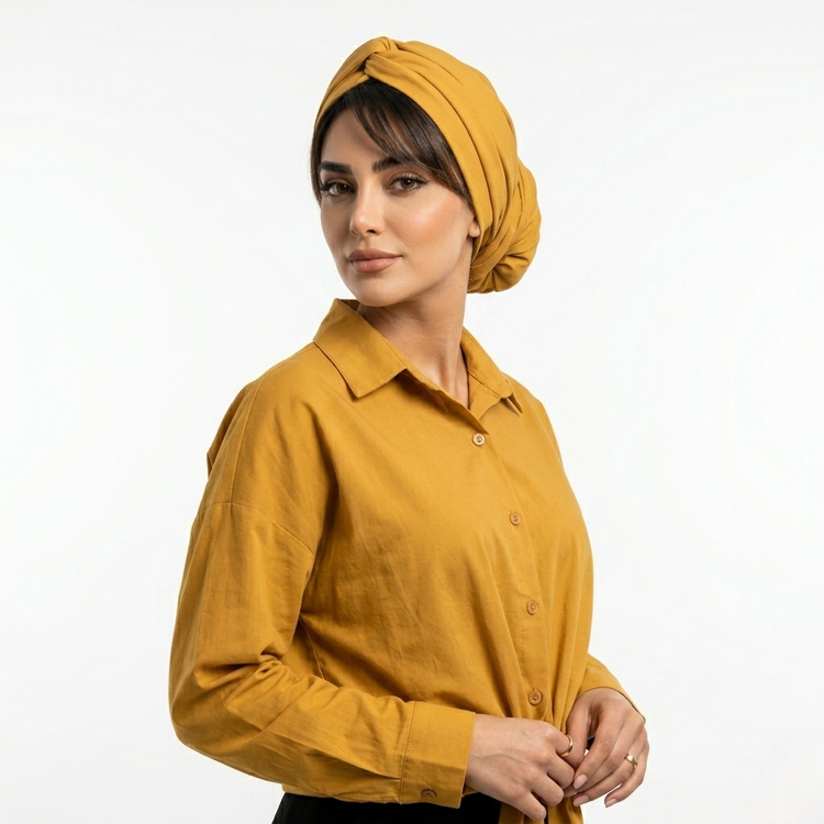 خرید شومیز نخی جلو گره مدل آندرومدا علیدسا