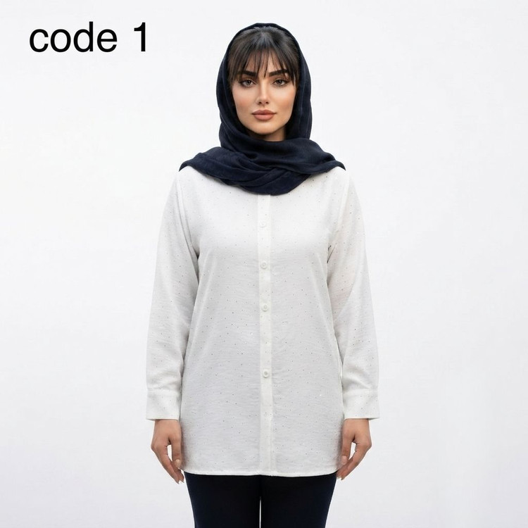 خرید شومیز صوفیا نگین دار مدل نارینا علیدسا