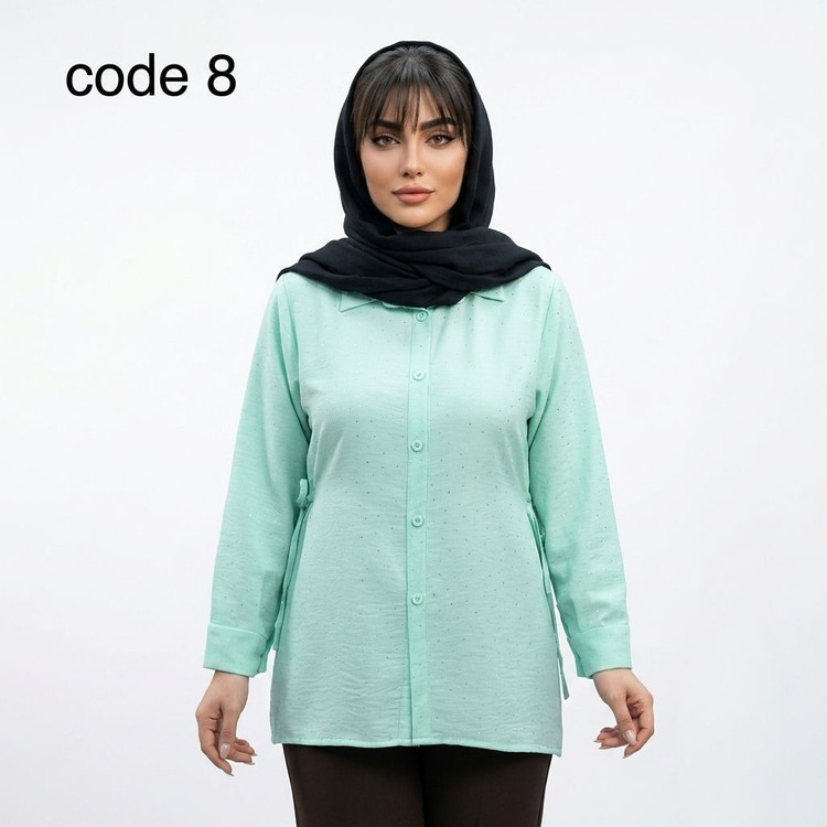 خرید شومیز صوفیا نگین دار مدل نارینا علیدسا