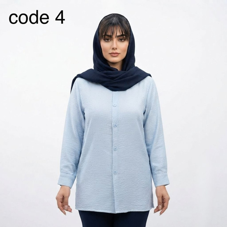 خرید شومیز صوفیا نگین دار مدل نارینا علیدسا