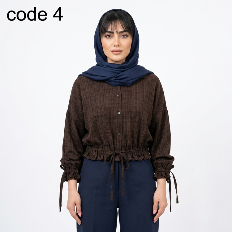 شومیز کادنزا مدل آرتینا زنانه با رنگبندی متنوع و جنس خنک برای بهار و تابستان