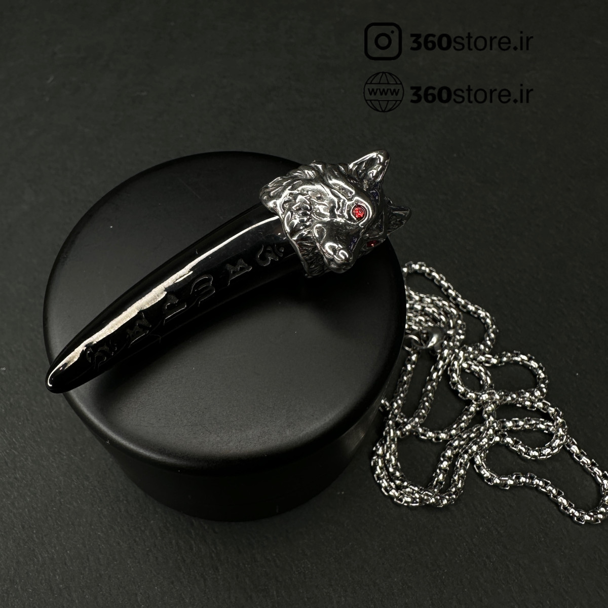 تصویر گردنبند طرح خاص رنگ طلایی با کیفیت بالا و طراحی منحصربه‌فرد از علیدسا