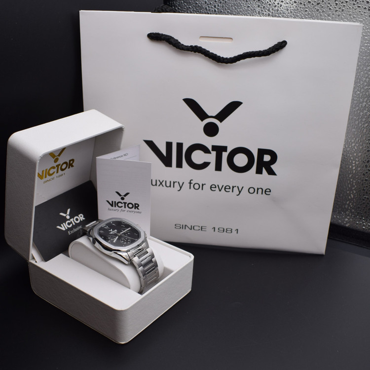 تصویر 3 - victor فول استیل مدل v5840-03 سه موتور کد (8865) نقره ای صفحه مشکی