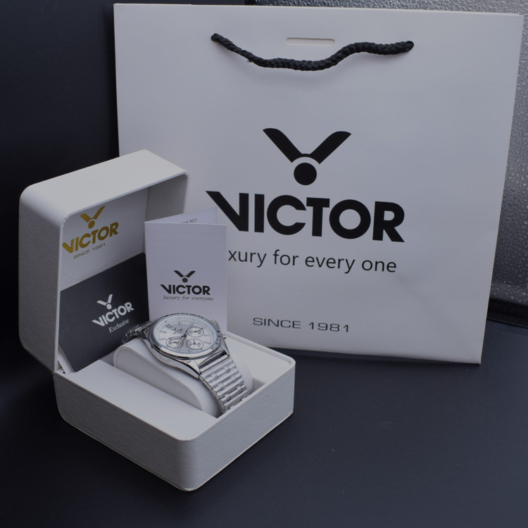 تصویر 3 - victor فول استیل مدل v5834-01 سه موتور کد (8900) نقره ای صفحه سفید