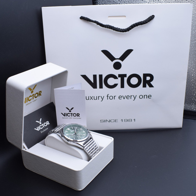 تصویر 3 - victor فول استیل مدل v5834-05 سه موتور کد (8899) نقره ای صفحه سبز