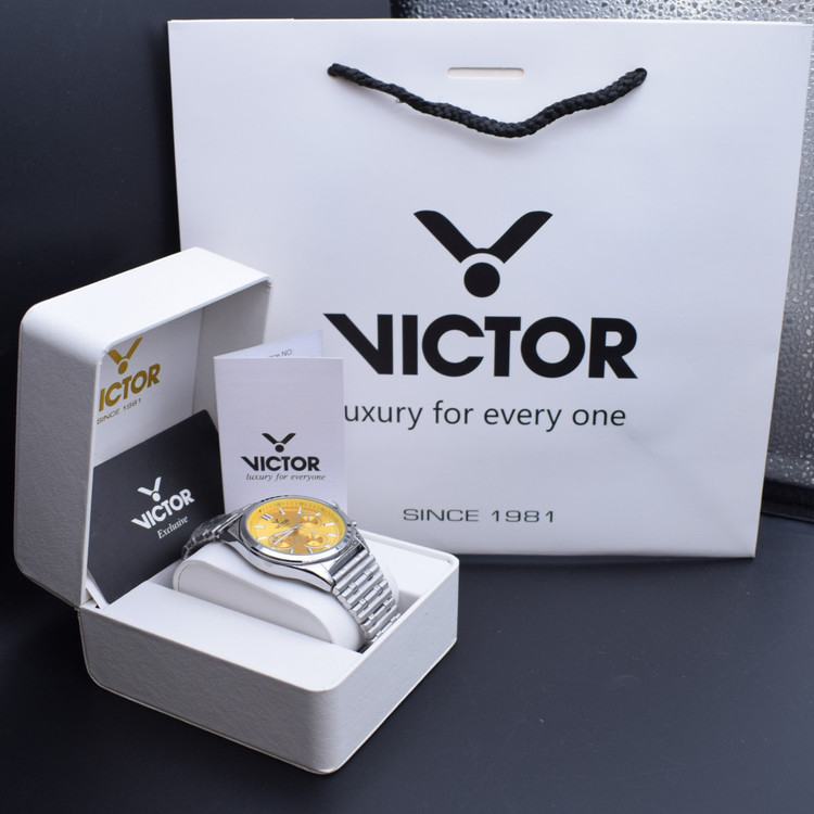 تصویر 3 - victor فول استیل مدل v5834-02 سه موتور کد (8898) نقره ای صفحه زرد