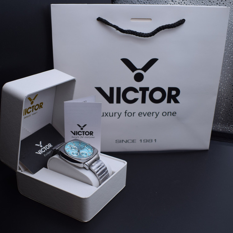 تصویر 5 - victor فول استیل مدل v5842-02 سه موتور کد (8905) نقره ای صفحه آبی