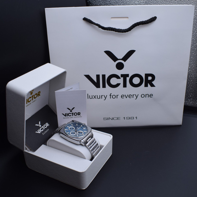 تصویر 3 - victor فول استیل مدل v5842-04 سه موتور کد (8902) نقره ای صفحه سرمه ای