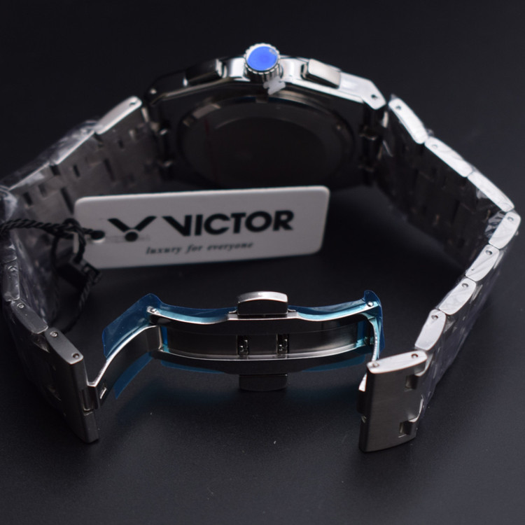 تصویر 4 - victor فول استیل مدل v5838-05 سه موتور کد (8881) نقره ای صفحه سفید