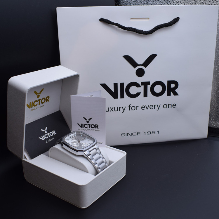 تصویر 3 - victor فول استیل مدل v5843-01 سه موتور کد (8894) تمام نقره ای