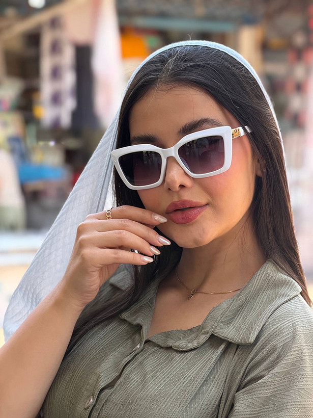 عینک آفتابی زنانه مدل کتآی علیدسا - تصویر 2