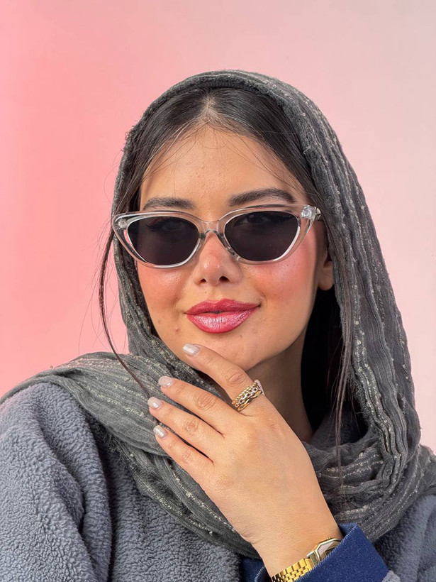 عینک زنانه مدل نیلوفر آبی کد 4005 علیدسا - تصویر 6