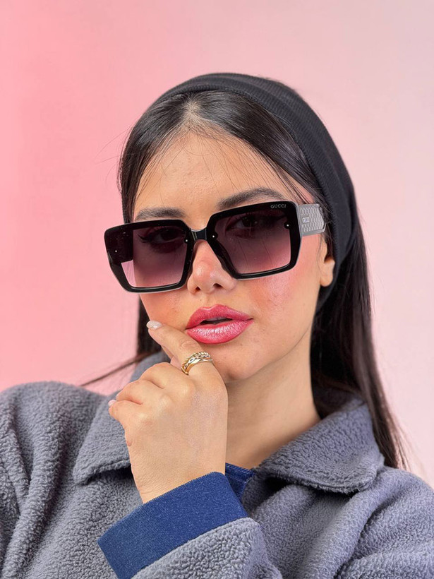 عینک آفتابی زنانه گوچی مدل ونوسا ۹۰۲۶ علیدسا - تصویر 7