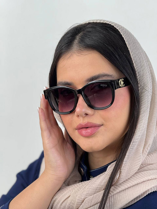 عینک آفتابی زنانه گوچی مدل آیریس کد 0390 علیدسا - تصویر 3
