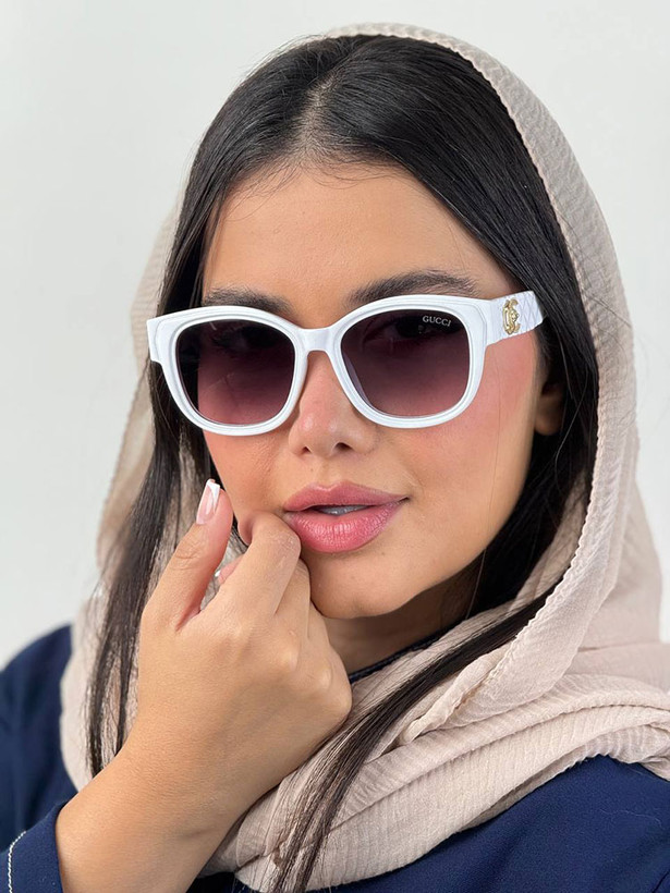 عینک آفتابی زنانه گوچی مدل آیریس کد 0390 علیدسا - تصویر 5