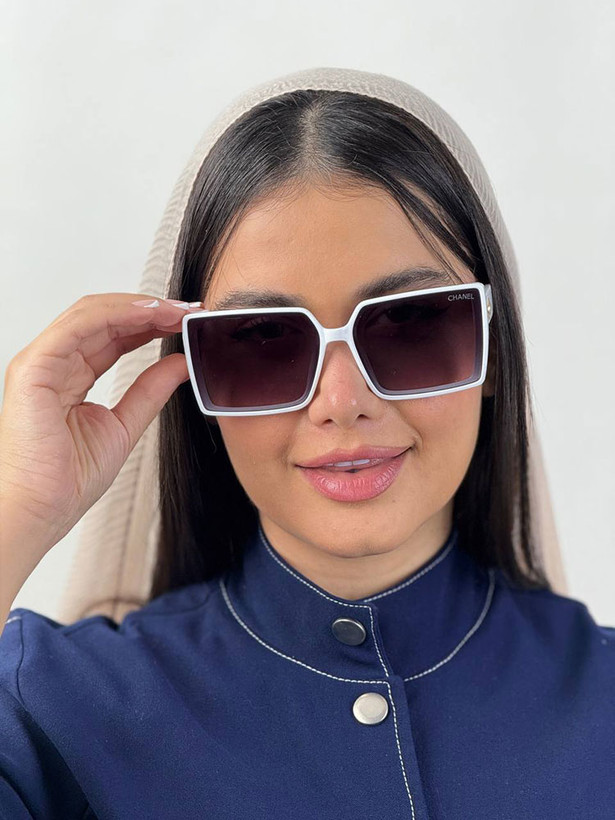 عینک آفتابی زنانه شنل مدل آفتاببانو کد 3078 علیدسا - تصویر 3
