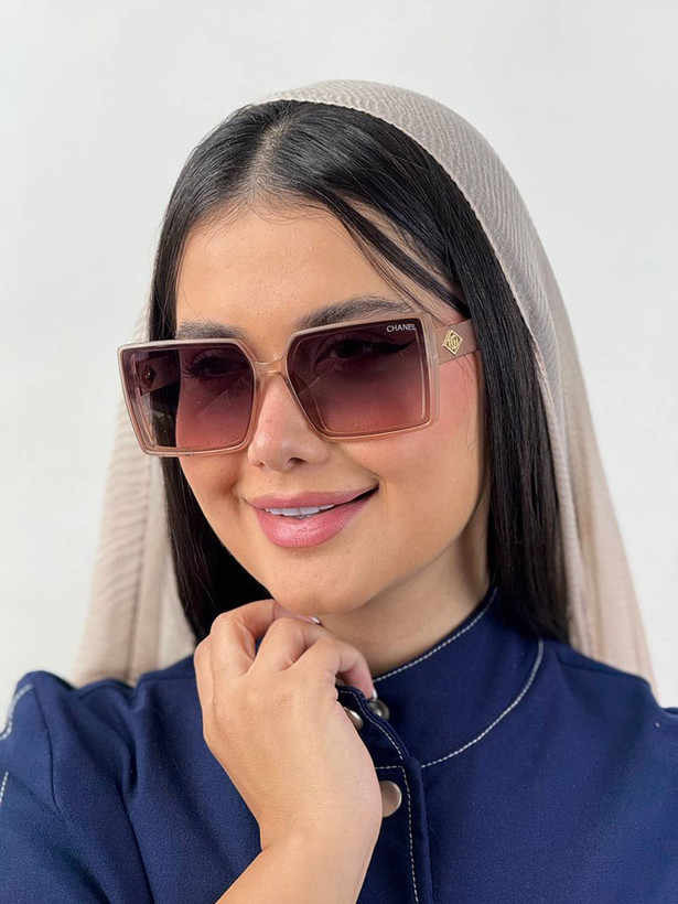 عینک آفتابی زنانه شنل مدل آفتاببانو کد 3078 علیدسا - تصویر 2