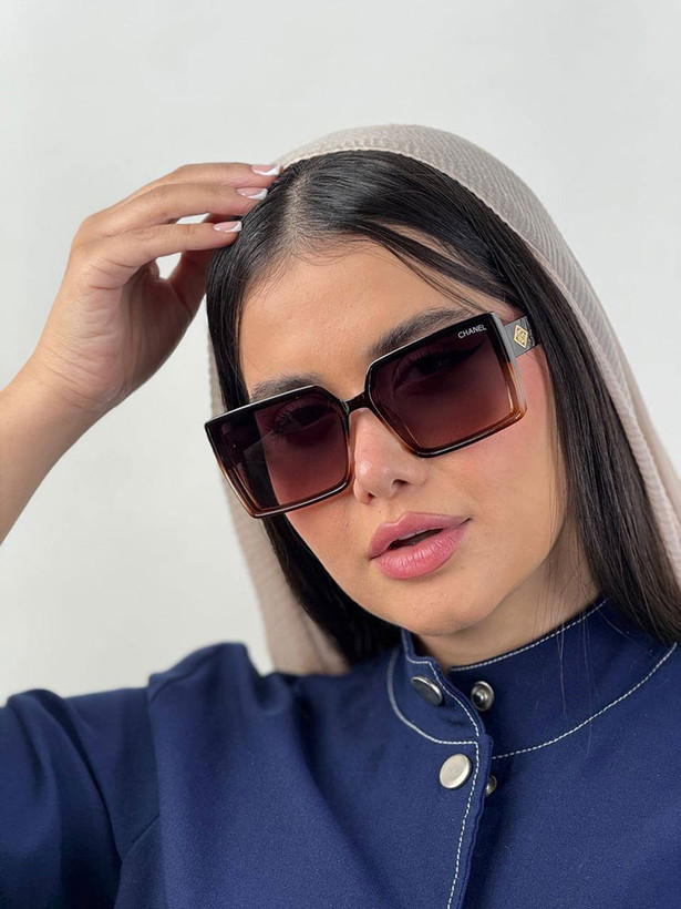 عینک آفتابی زنانه شنل مدل آفتاببانو کد 3078 علیدسا - تصویر 4