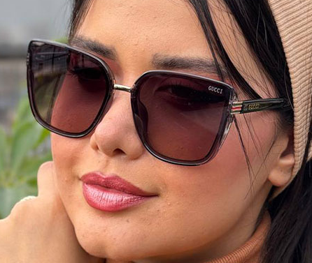 عینک آفتابی زنانه گوچی مدل ونوسا کد 89018 علیدسا - تصویر 4