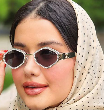 عینک آفتابی زنانه مدل درخشان کد 9884 علیدسا - تصویر 6