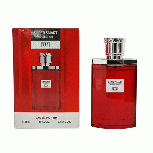 ادکلن دانهیل دیزایر رد سوپر اسمارت ۲۵ میل، عطر مردانه شرقی چوبی با رایحه گرم و شیرین، ماندگاری بالا و پخش بوی عالی