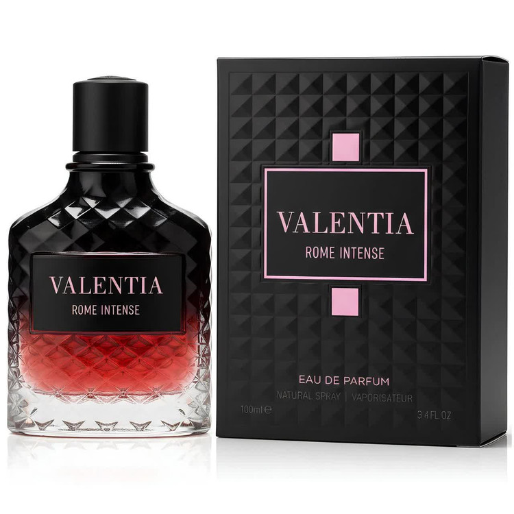ادکلن ولنتیا رم اینتنس فراگرنس ورد مردانه شیک ماندگار با رایحه گرم وانیل اسطوخدوس وتیور حجم ۱۰۰ میلیلیتر