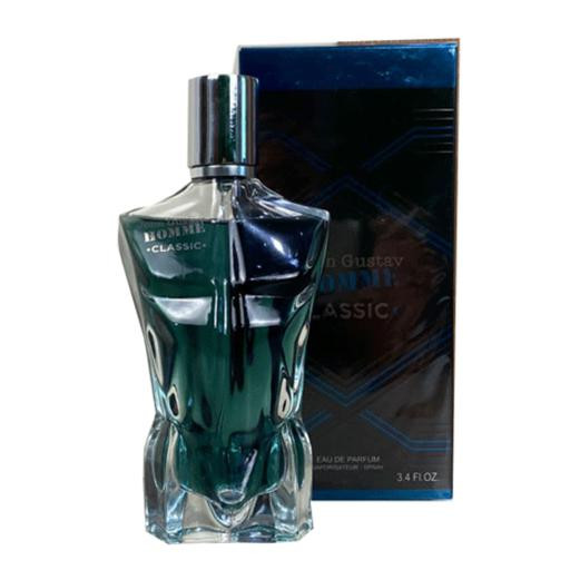 ادکلن مردانه جان گوستاو هوم کلاسیک آبی فراگرنس ورد 100 میلیلیتر رایحه گرم تند شیرین شیک و ماندگار